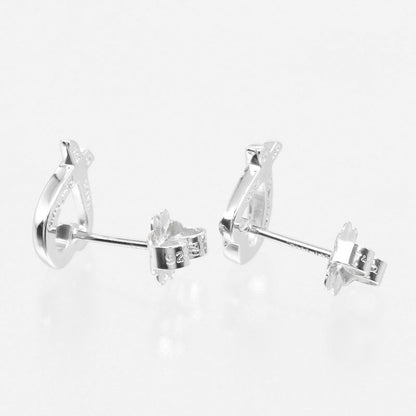 Tiffany & Co Loving Heart 925 Silver Ladies 1.56g Earrings