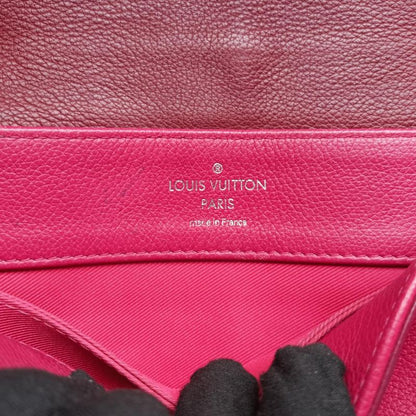 Louis Vuitton Lock Me II Pink And Wine Redleather Du4165