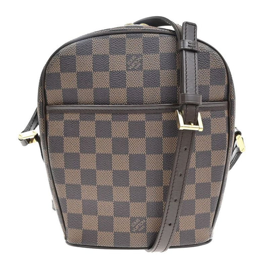 Louis Vuitton Ipanema PM Damier Ebène Shoulder Bag N51294 95ka755