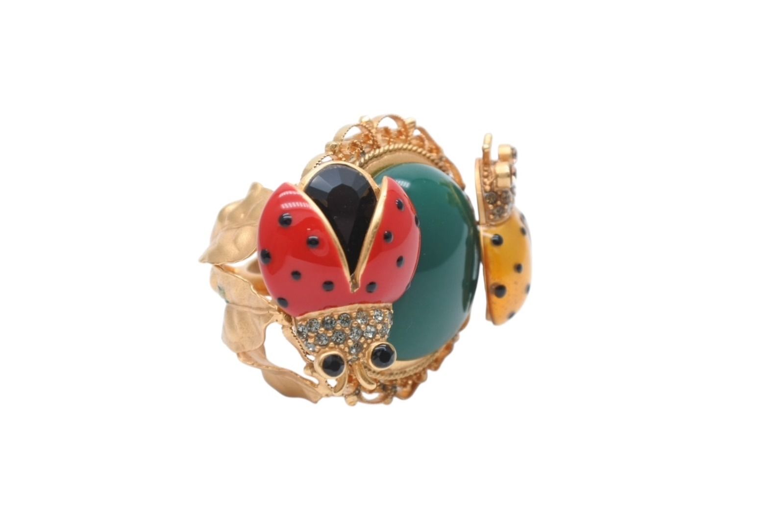 Dolce & Gabbana Brass Ring Ladybug 13.5 — view 3