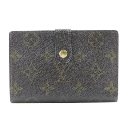 Louis Vuitton Porte Monet Vieux Viennois Clasp M61663 Monogram Canvas Brown