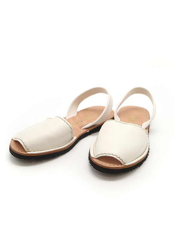 Prada Leather Sandals White 36 1 2