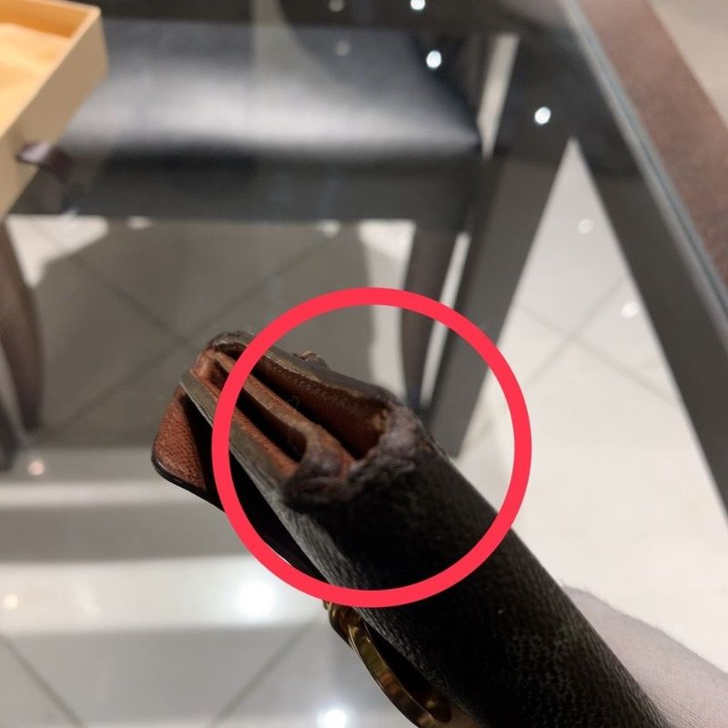 ◎ Genuine Louis Vuitton Koala Wallet Compact Th0055