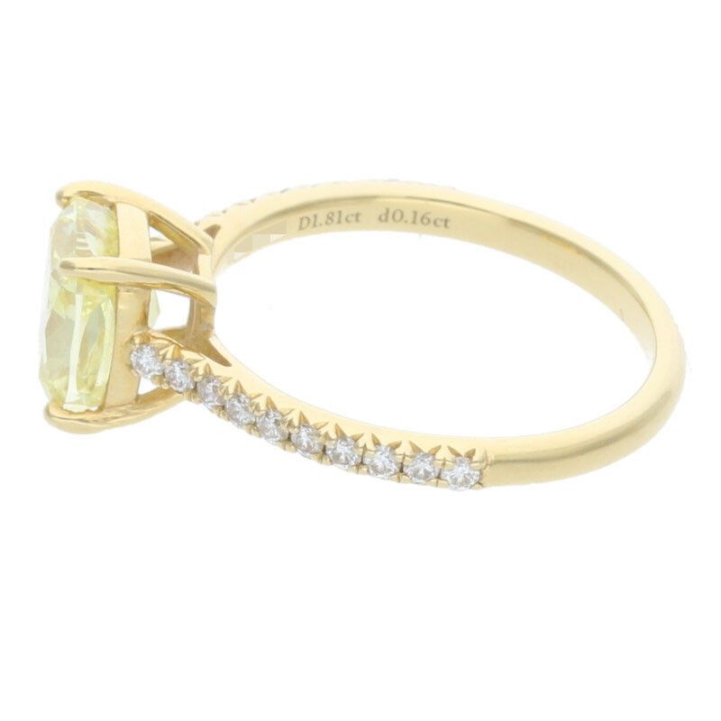 Tiffany & Co Novo 18kyg Yellow Diamond Ring Men's 10.5