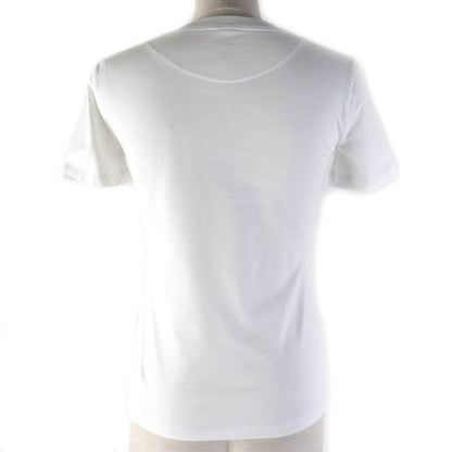 Hermes 2023 100% Cotton Chaine D'ancre Short Sleeve T-shirt White Navy 34 Made