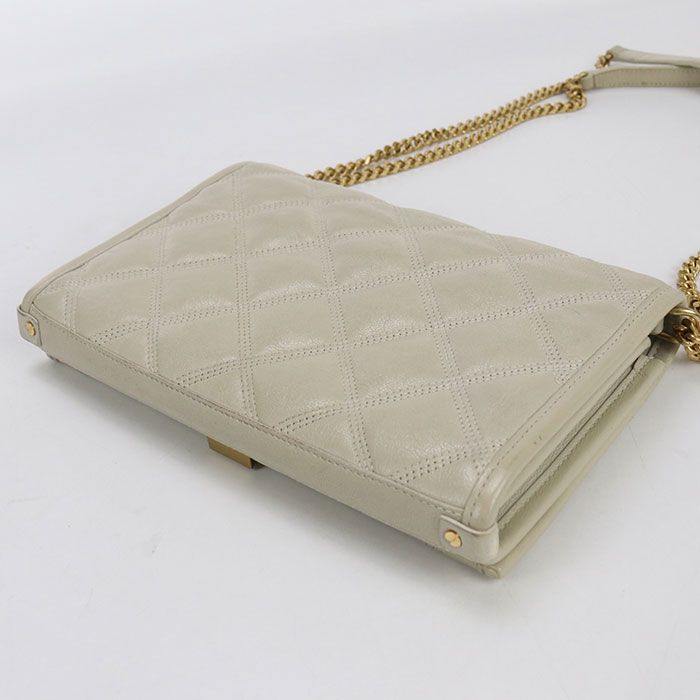 Saint Laurent Cassandra 585031 Chain Wallet Leather Women