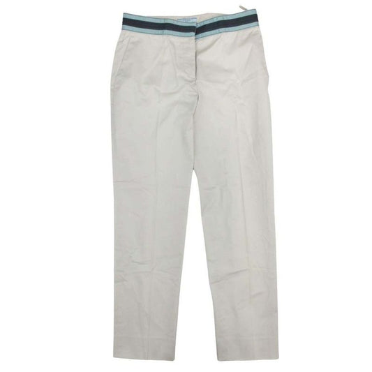 Good Prada 2014 Slacks Tapered Pants Cotton Bottoms Waistline Made In Italy 38