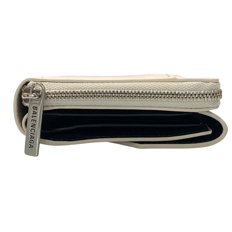 3393 Balenciaga 753762 2aabx 9960 Envelope Flap Compact Wallet Trifold Wallet