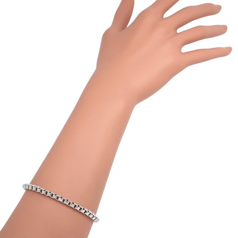 Tiffany & Co Venetian 925 Silver Unisex 15.7g Bracelet
