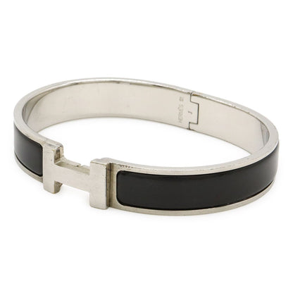Hermes Click HH Click Ashe Ashe Bracelet Bangle Noir Black Matte Black Black