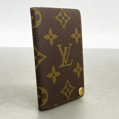 Louis Vuitton Card Case Monogram Porte Cult Cles Diplession M60937 Brown Men