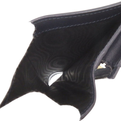 Gucci Horsebit 621887 Canvas Leather Beige Navy Bifold Wallet 0860 Gucci