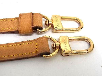 Louis Vuitton Leather Bag Shoulder Strap Shoulder Crossbody Women's