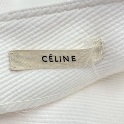 Celine by Phoebe Philo Celine Phoebe Philo Volume Skirt 2 2p58 211a White 36