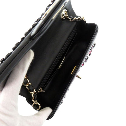 Chanel Single Flap Matelasse 20 Lambskin Black Shoulder Bag 1083 Chanel