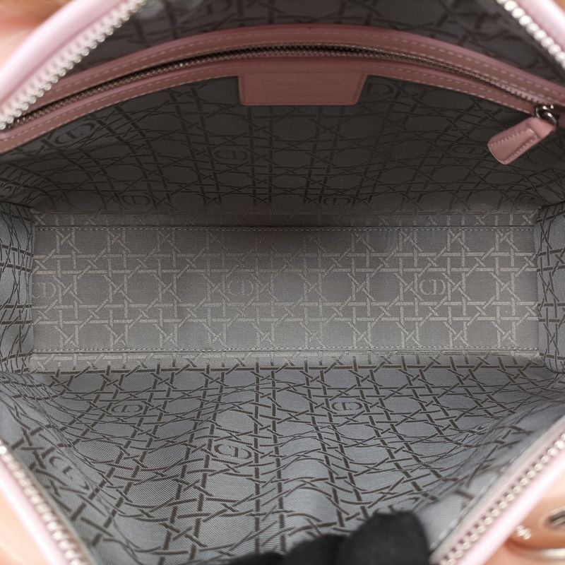 Christian Diorchristian Dior Lady Dior Pink Patent 16-bo-0152