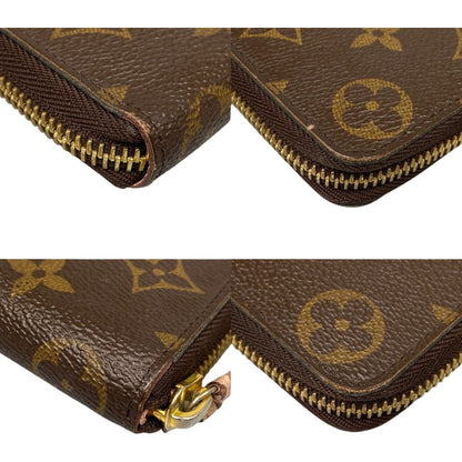 Louis Vuitton Monogram Portefeuille ･clemence Round Zipper Long Wallet M61298