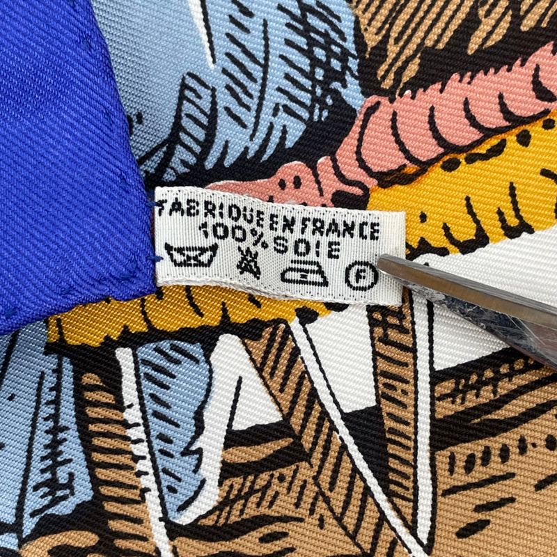 Hermes Scarf Carre 90 JEU DES Omnibus ET Dames Blanches Omnibus And The Lady's