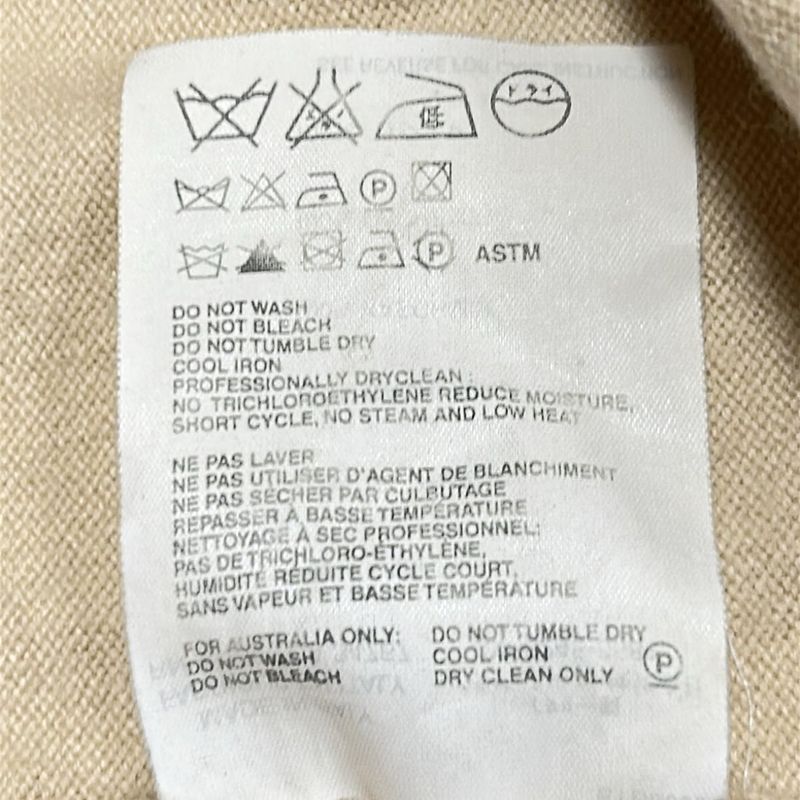 Prada Sleeveless Sweater Size 40 M Women - Beige Crewneck/cashmere