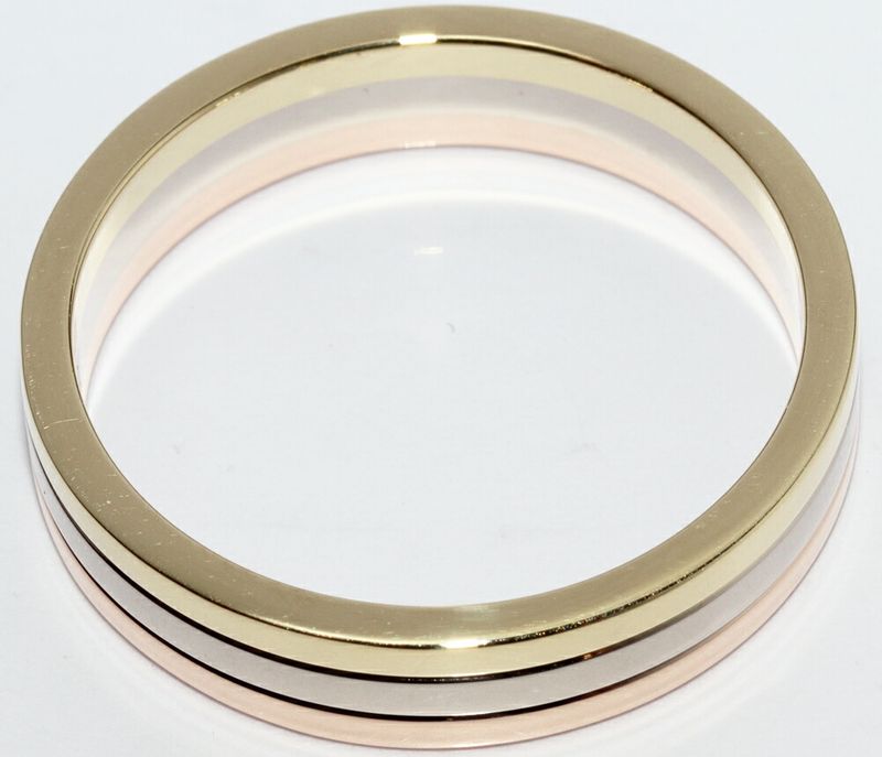 Cartier Ring 18K Yellow Gold 18K White Gold 18K Pink Gold Louis Cartier Vendome