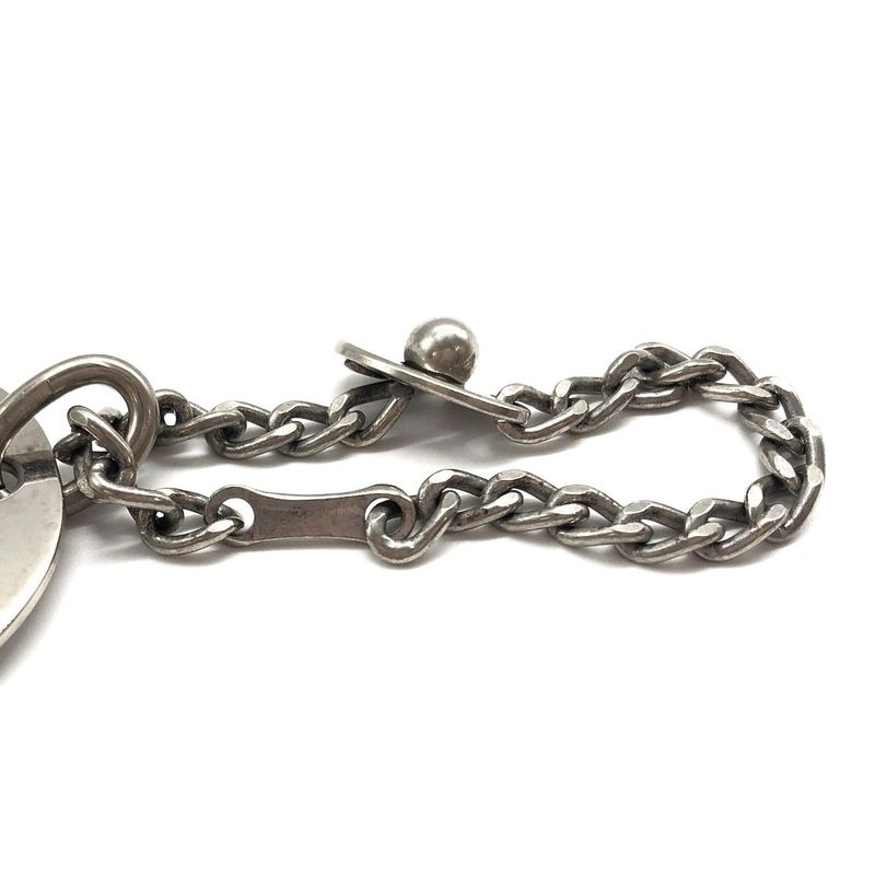 Chanel Bag Charm Silver Color Used 005985