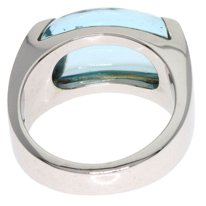 Bvlgari Bulgari Tronchetto Blue Topaz Ring - Ring 18K White Gold Ladies