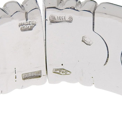 Bvlgari Bulgari Parentesi Ring 18K White Gold 750 White Gold Approx 12.5 Ring