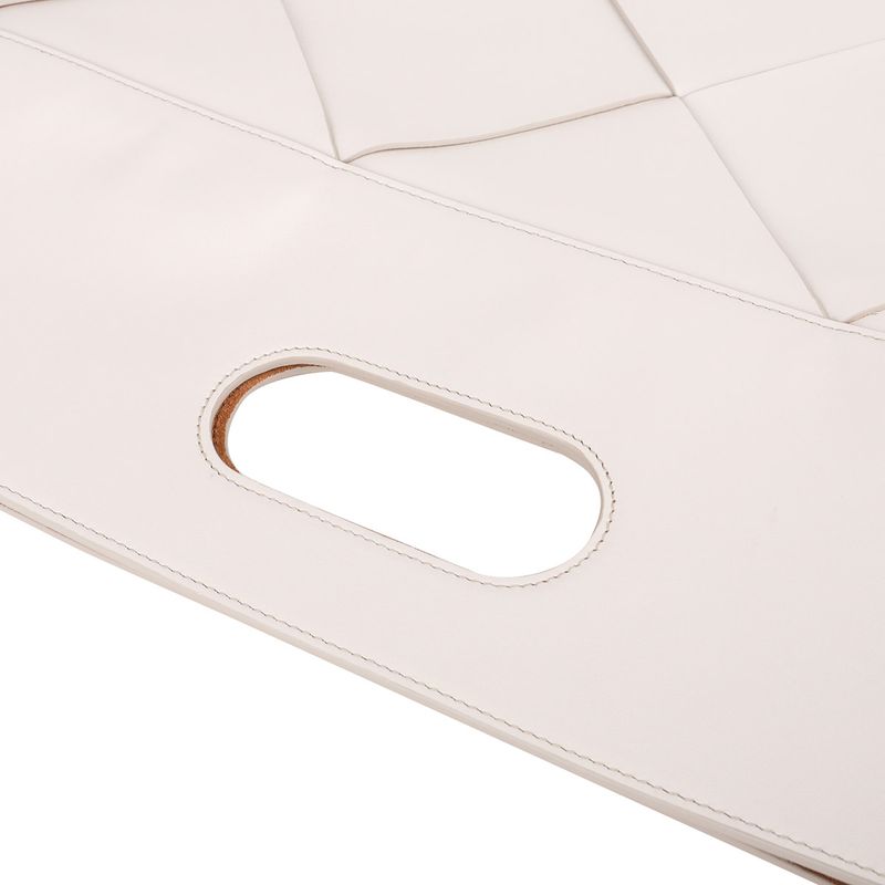 Bottega Veneta Tote Bag Leather Woven SLIP Small TOTE BAG Ivory