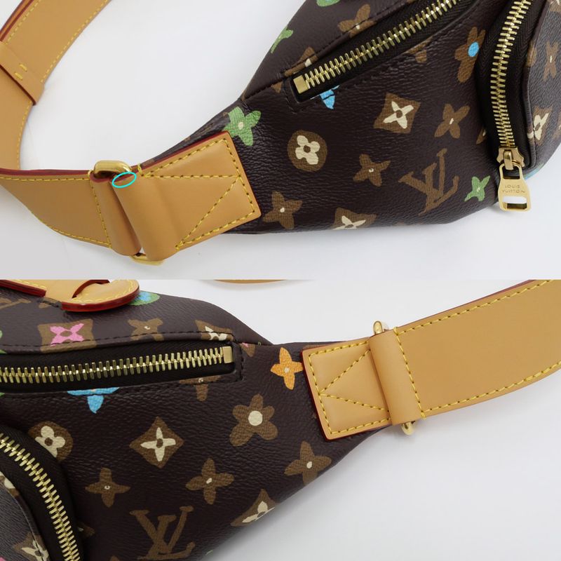 Louis Vuitton Monogram Kuragi Rush Bum Bag M24858 Brown Shoulder Body