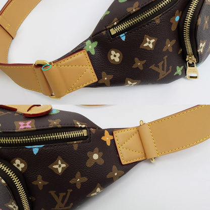 Louis Vuitton Monogram Kuragi Rush Bum Bag M24858 Brown Shoulder Body