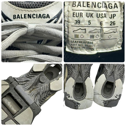 Balenciaga X-Pander Low-Cut Sneakers 653871 26cm (10.24in) Gray Used
