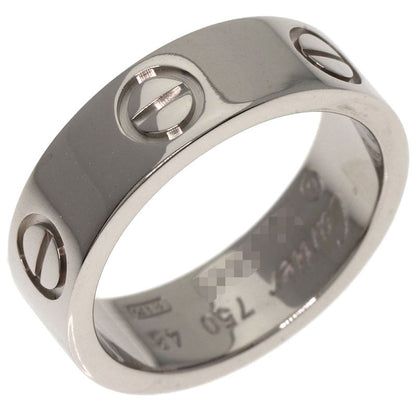 Cartier Love Ring #48 Ring - 18K White Gold Ladies