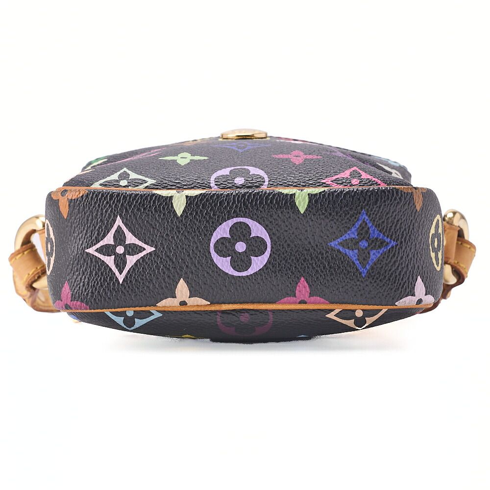 Louis Vuitton Monogram Monogram Multicolor Lift M40056 Shoulder Bag Black With