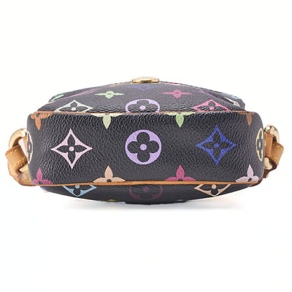 Louis Vuitton Monogram Monogram Multicolor Lift M40056 Shoulder Bag Black With