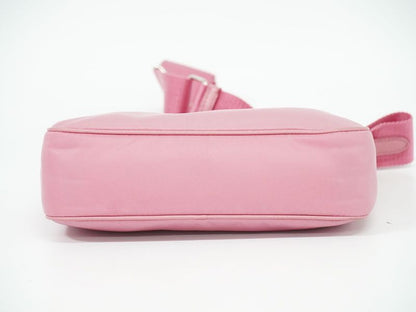 Authentic Prada Re-edition 2005 2WAY Shoulder Bag Handbag Pochette Nylon Pink