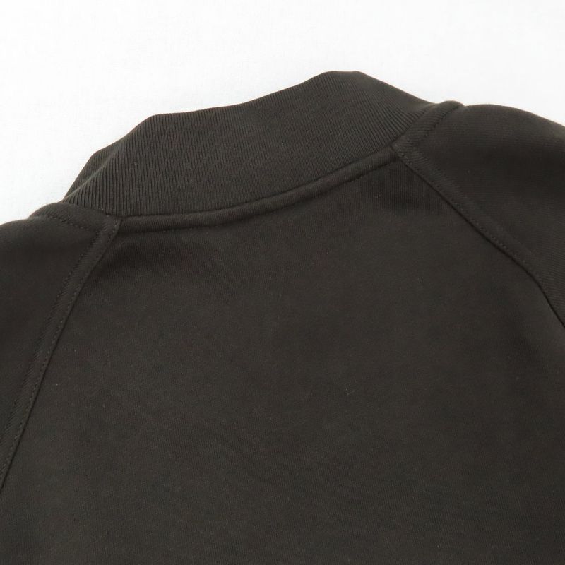 Hermes Cotton Teddy Blouson Jacket H467830ha Serie Button Khaki XL