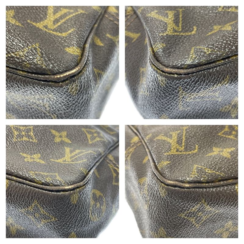 Louis Vuitton M47522 Monogram PVC Trousse Toilette 28 Brown 314846 Second Bag