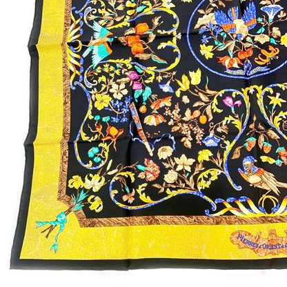 Hermes Silk Carré 90 Pierres D' Orient Et D' Occident Oriental and Western