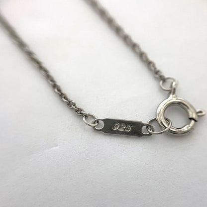 Tiffany & Co Bare Necklace Silver Excellent Condition Polished Silver