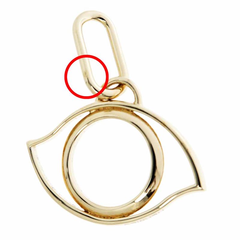 Hermes Curiosity Charm Set Of 2 Gold Color Silver Color Pendant Top Eye
