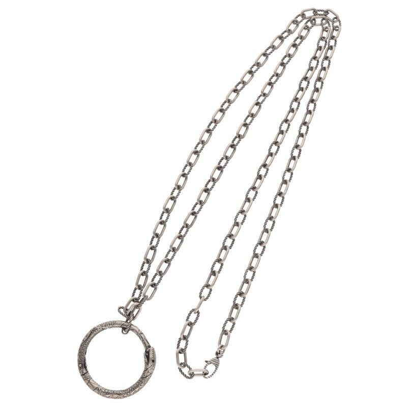 Gucci Ouroboros Chain Necklace Men's