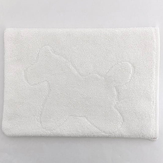 Hermes Baby Bath Mittens White Adada Ec20574 Never Used