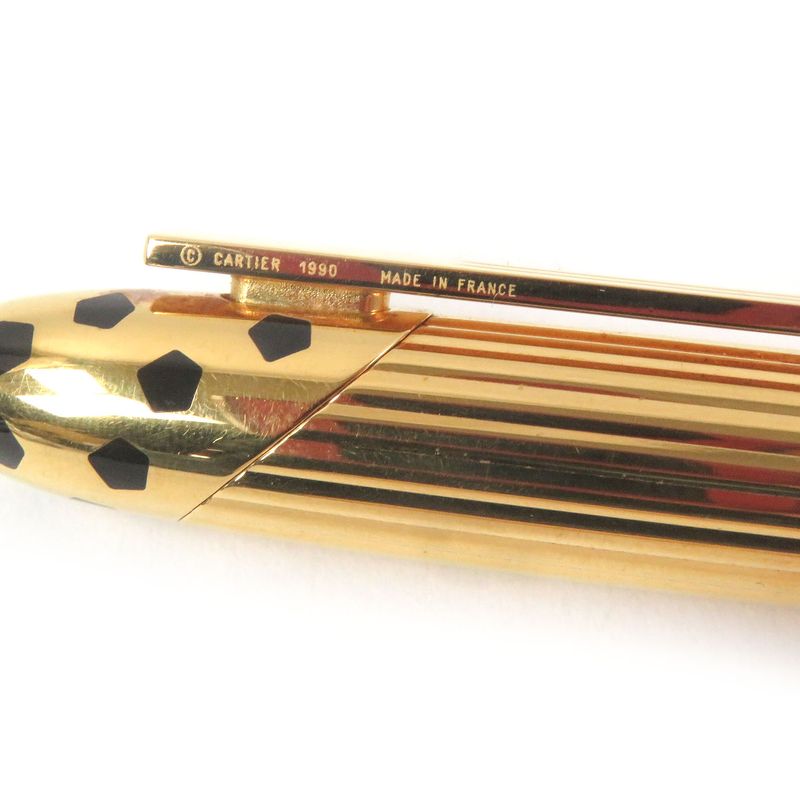 Cartier Panthère De Cartier Trinity Ballpoint Pen With Twist Mechanism Gold