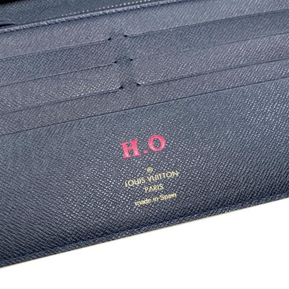 Louis Vuitton Bifold Long Wallet Portefeuille Antholite N63221 Damier Azure