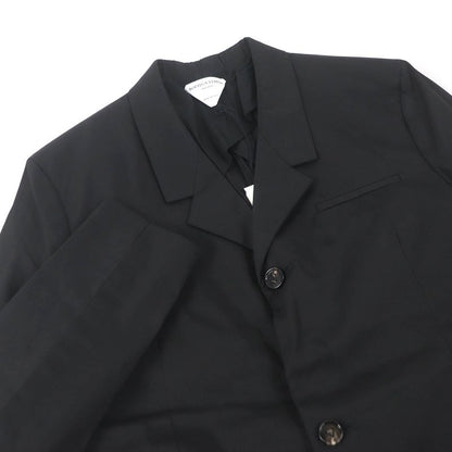 Bottega Veneta 20AW 636451 3B Single Tailored Jacket Coat Black