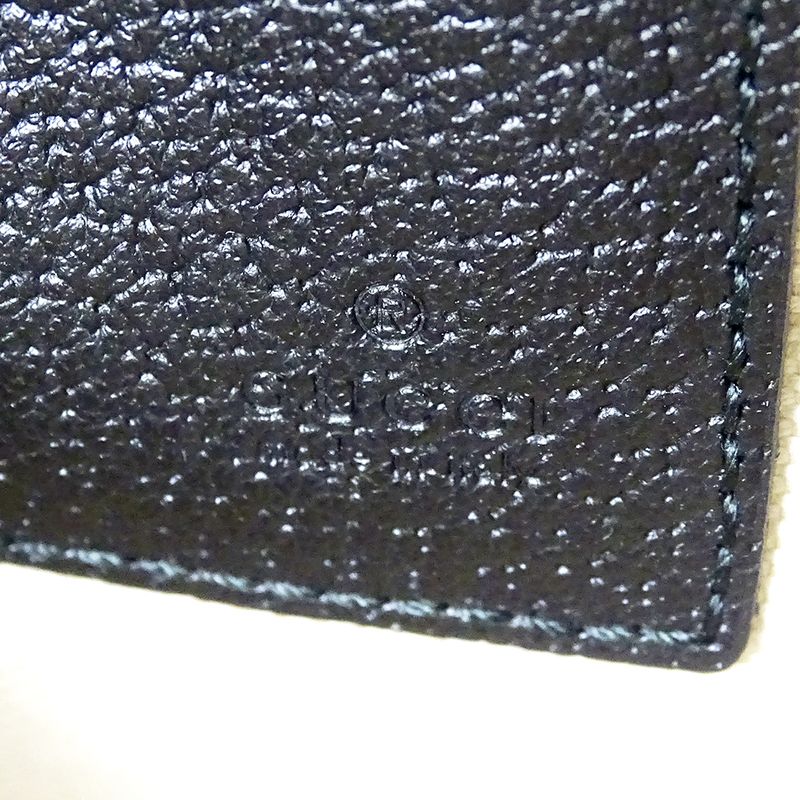 Gucci Bag Men's Brand Clutch Bag Second Bag GG Marmont Leather Black 475317