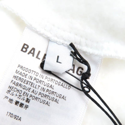 Balenciaga 21AW 651799 100% Cotton Lgbtq Logo Rainbow Embroidery Oversized