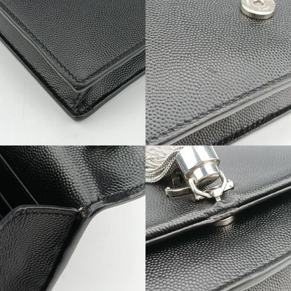 Yves Saint Laurentyves Saint Laurent Kate Black Caviar Skin 452159 Hpp4521590119