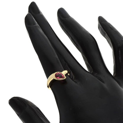 Bvlgari Bulgari Pink Tourmaline Ring - 18K Yellow Gold Ladies
