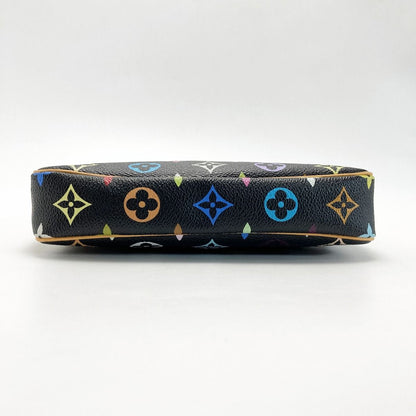 Louis Vuitton Monogram Multicolor Pochette Accessory M92648 Noir Accessory